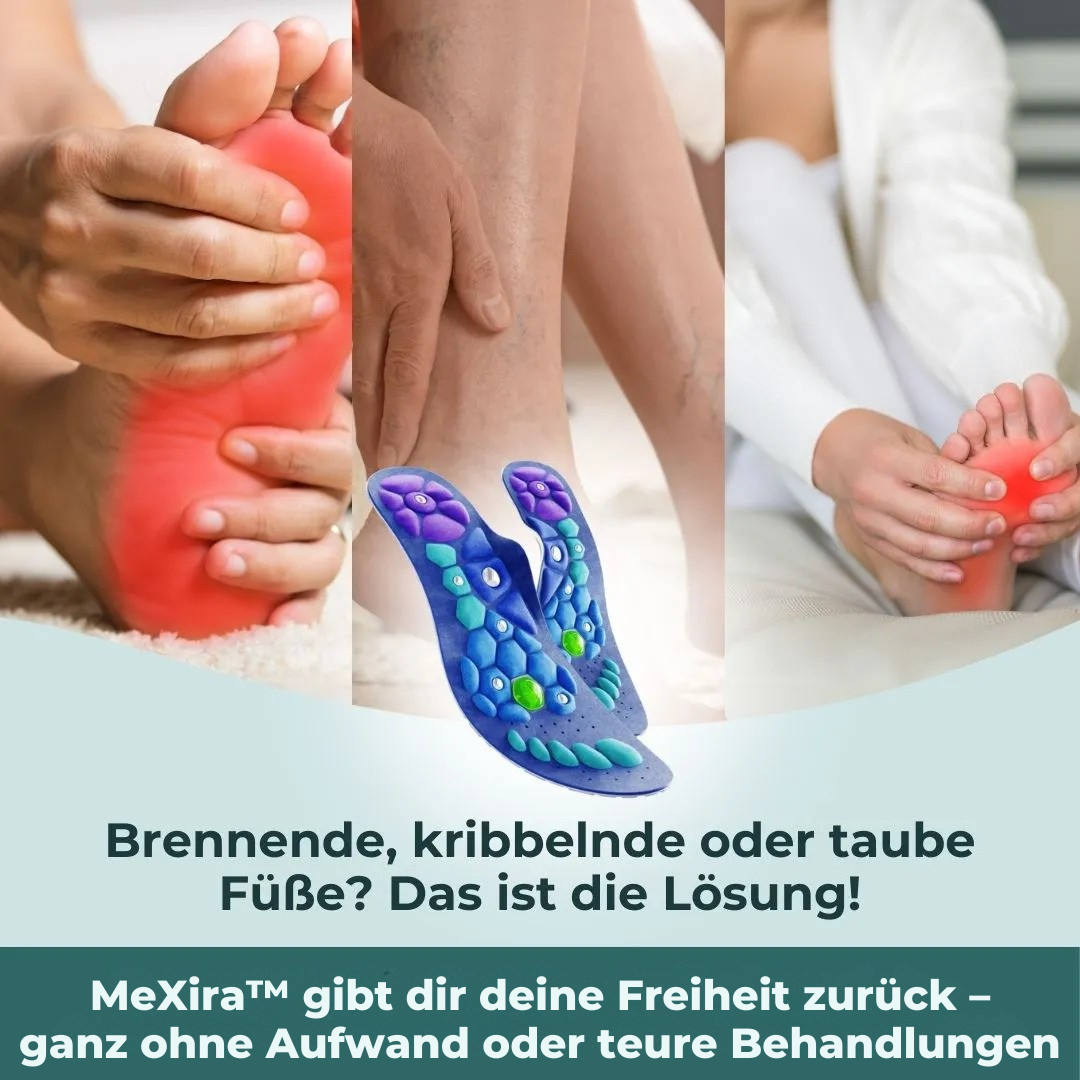 MeXira™ Magnetische Einlegesohlen